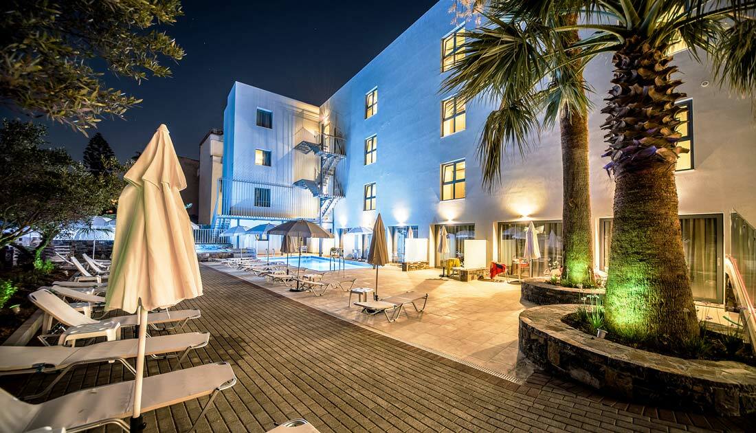 Pollis Hotel Hersonissos  Exterior foto